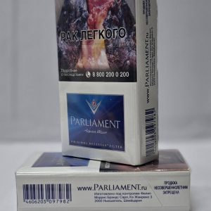 Парламент аква блю Российские сигареты с доставкой: где и как оформить заказ